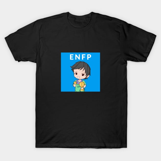 ENFP Personality (Chibi Style) T-Shirt by personalitysecret